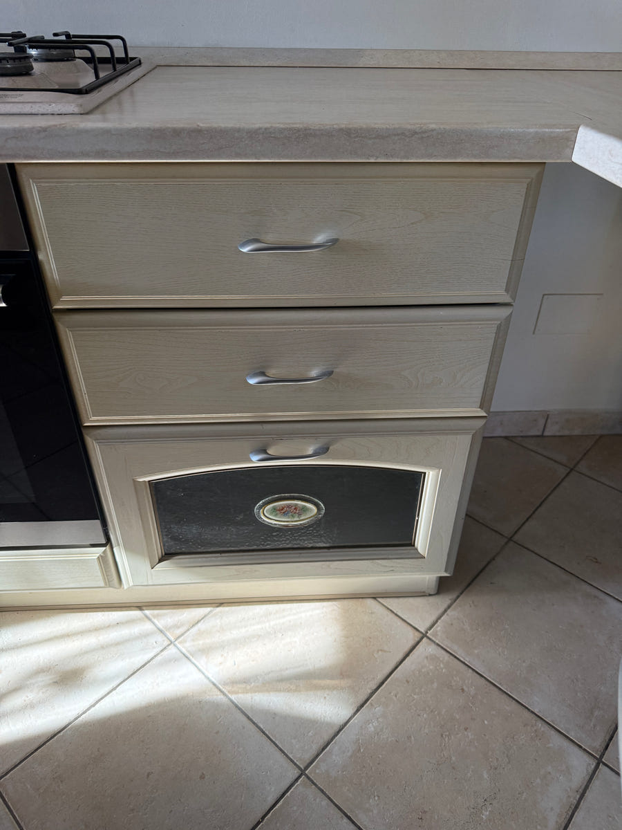 Cucina angolare con penisola