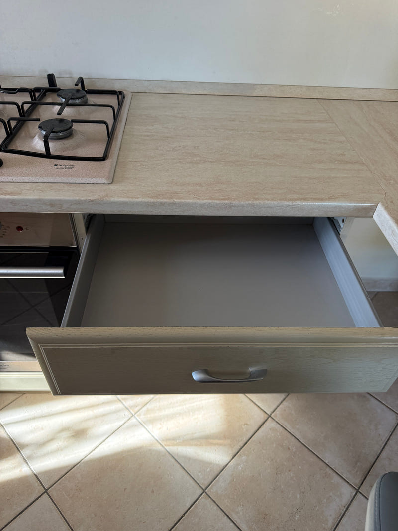 Cucina angolare con penisola