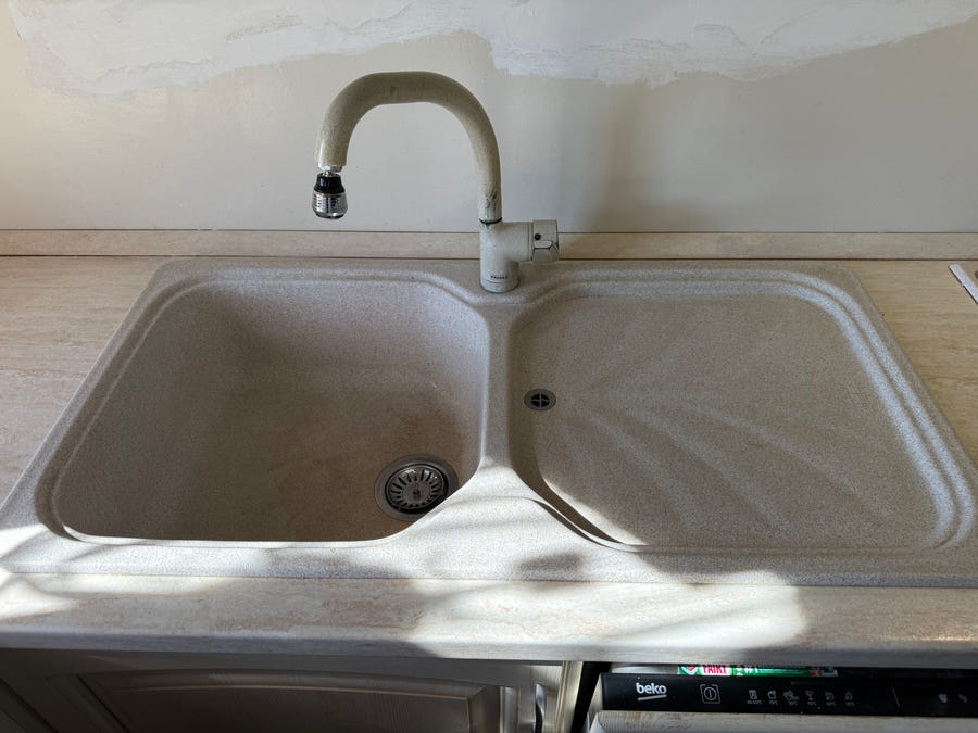Cucina angolare con penisola