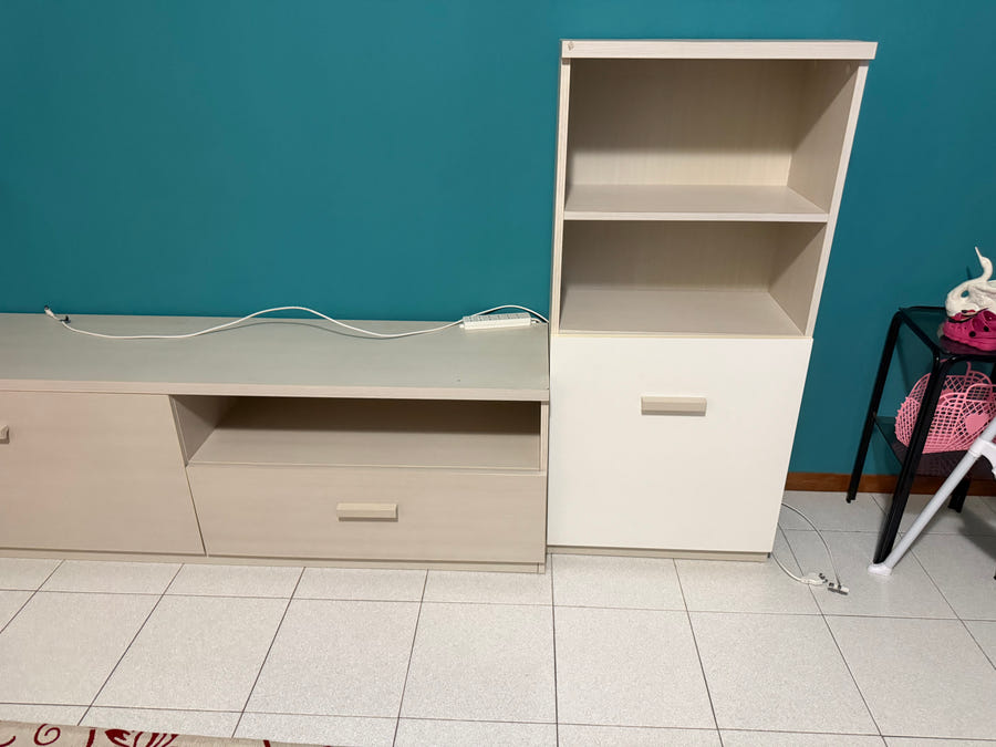 Parete attrezzata moderna