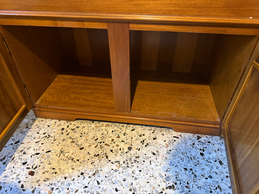 Madia e piattaia DEL TONGO in legno