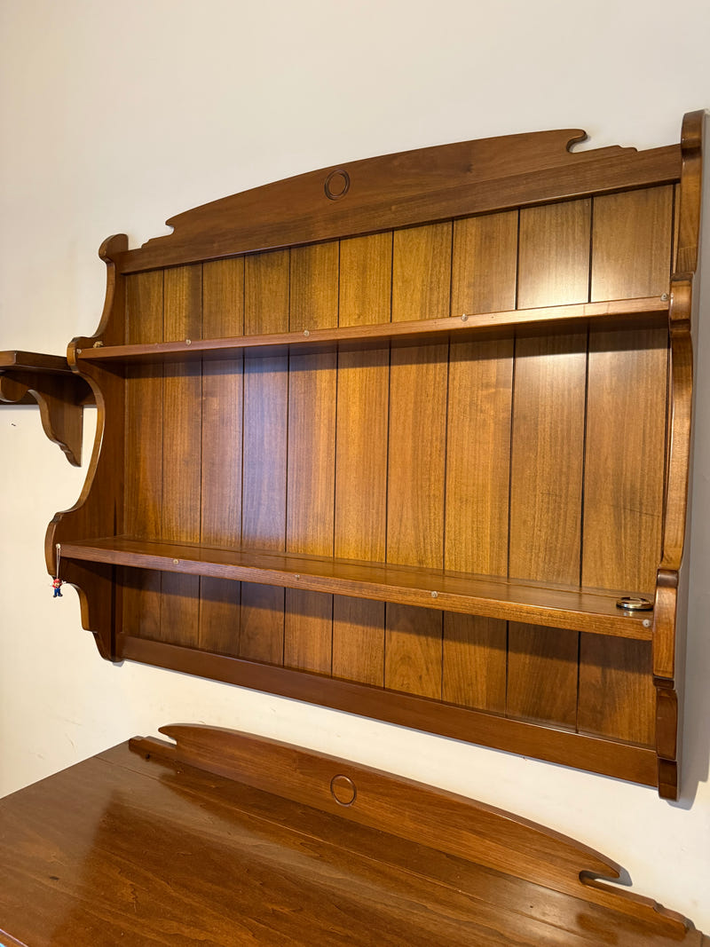 Madia e piattaia DEL TONGO in legno