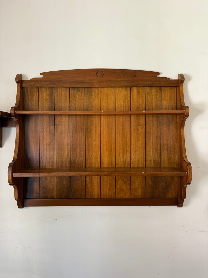 Madia e piattaia DEL TONGO in legno