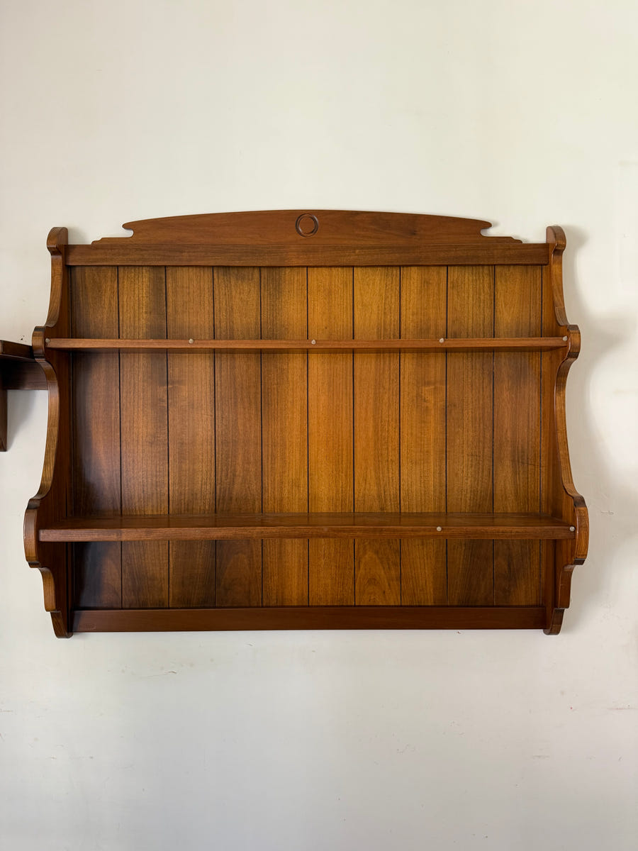 Madia e piattaia DEL TONGO in legno