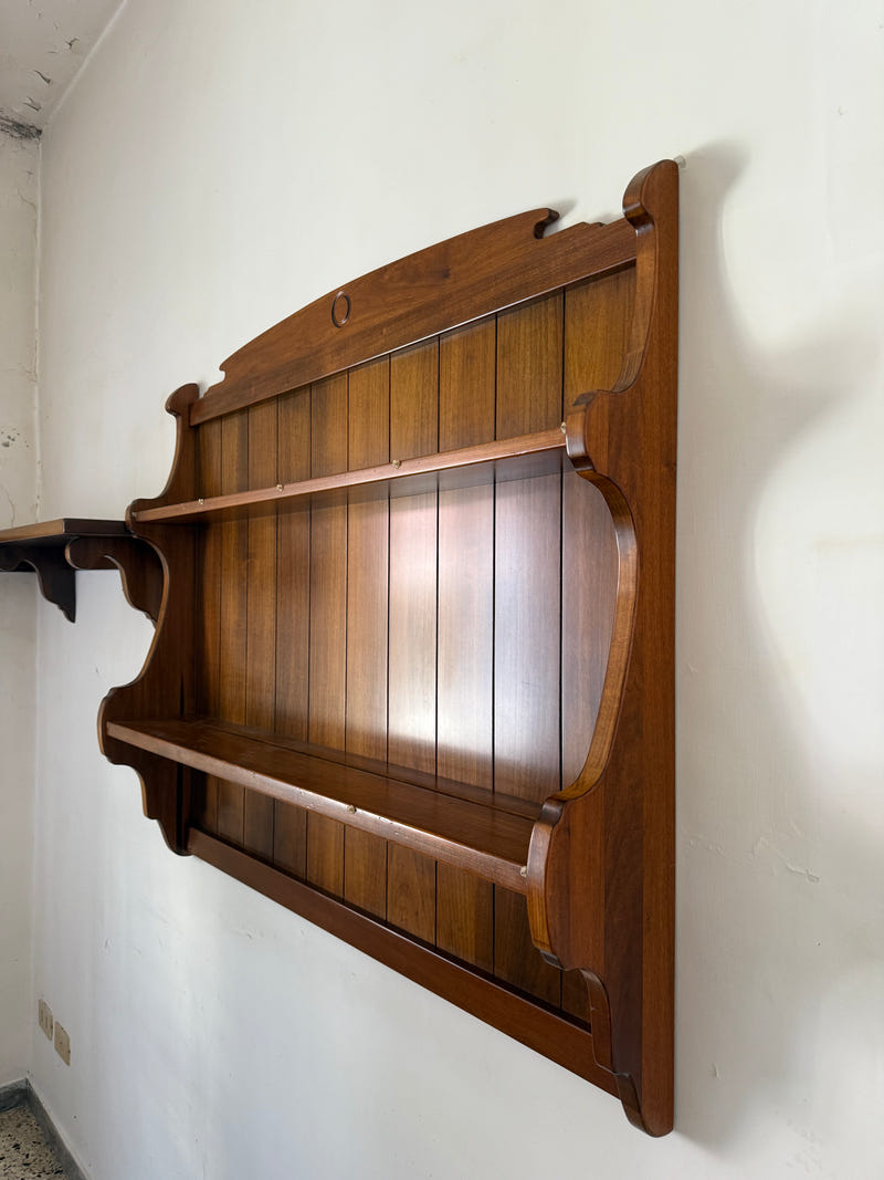 Madia e piattaia DEL TONGO in legno