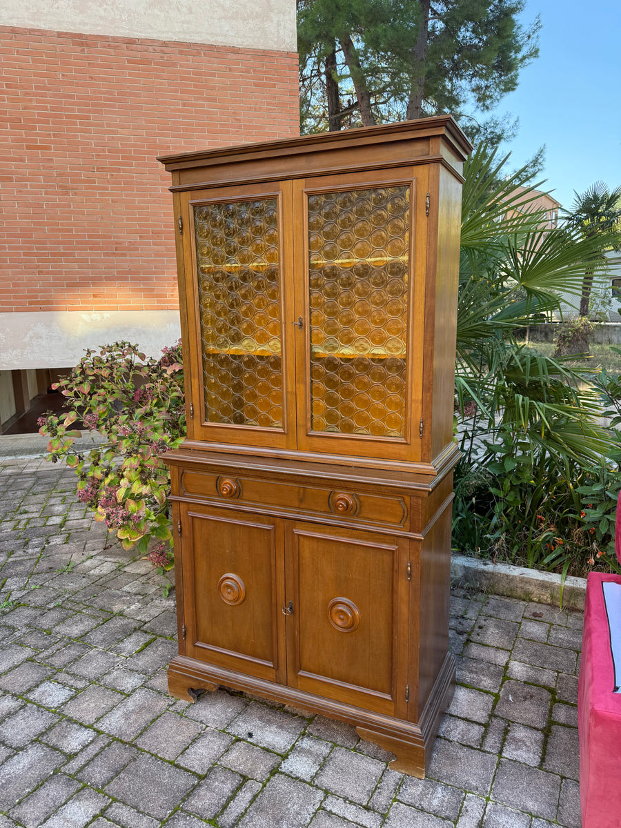 Vetrinetta due pezzi in legno