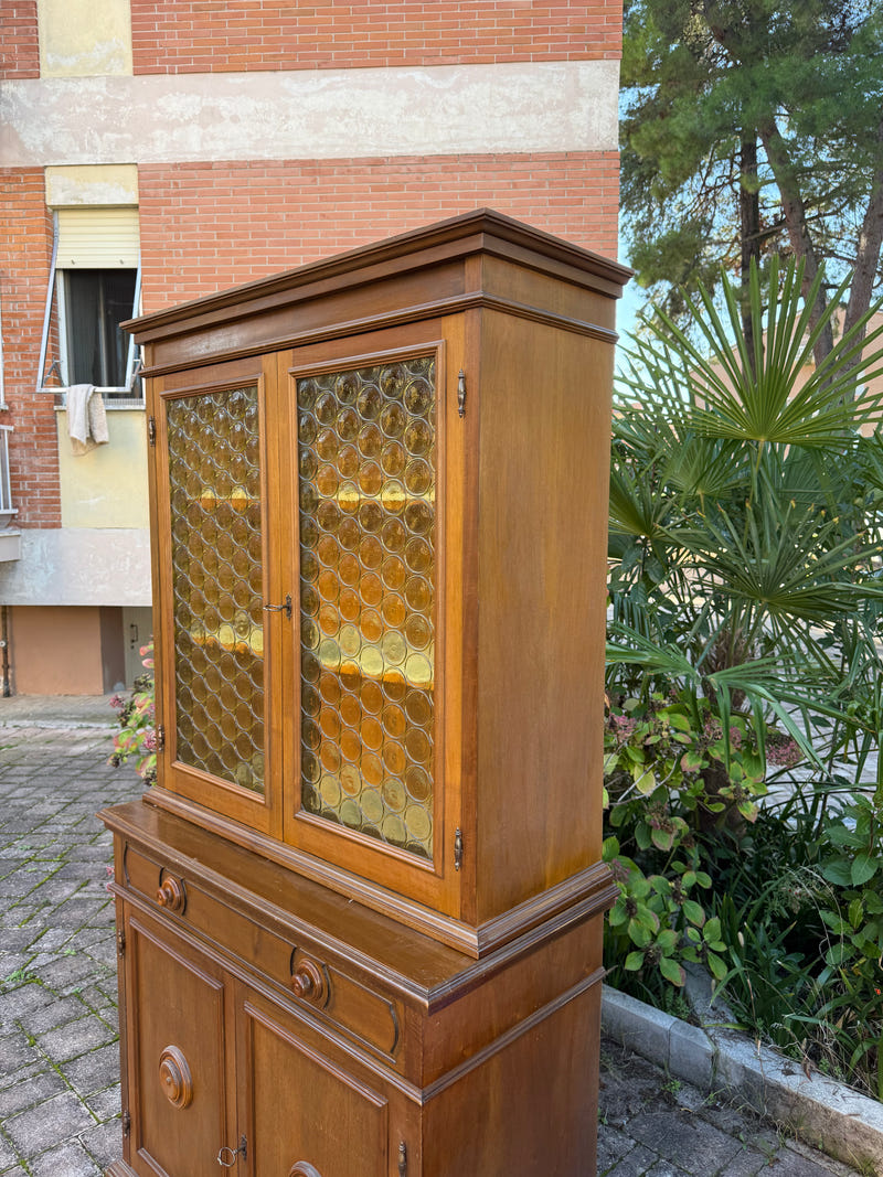 Vetrinetta due pezzi in legno