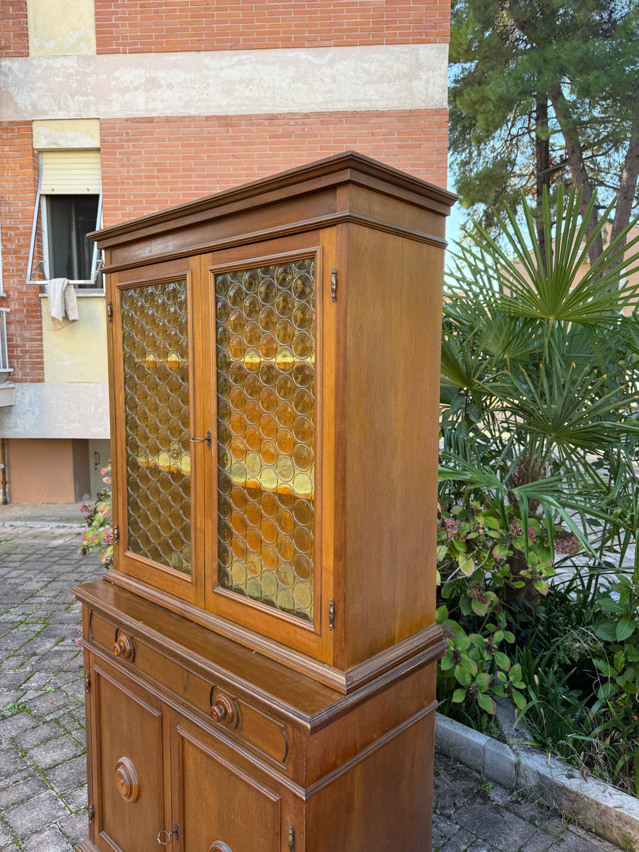 Vetrinetta due pezzi in legno