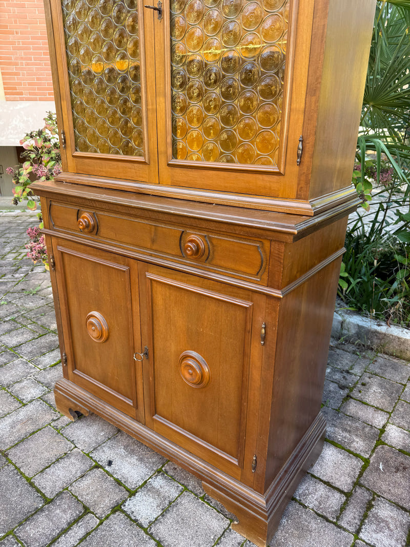 Vetrinetta due pezzi in legno