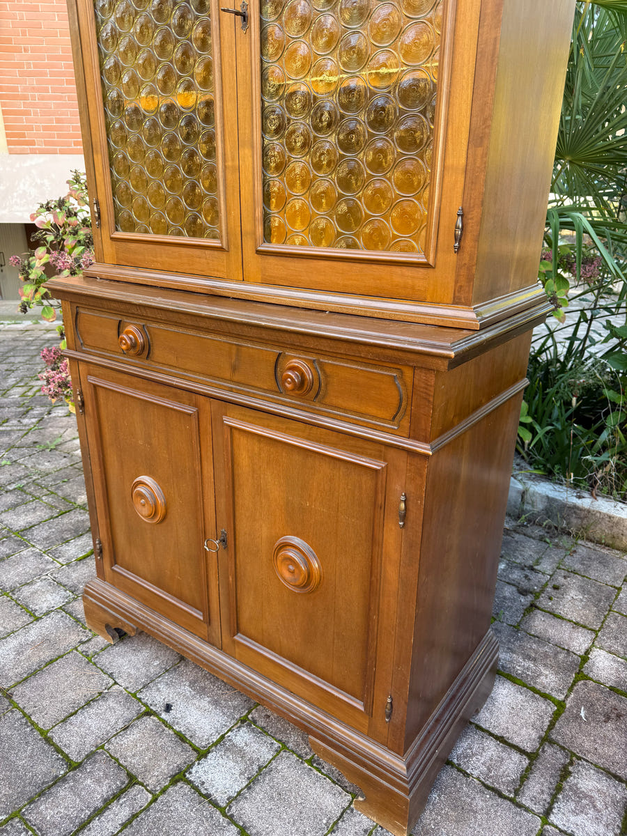 Vetrinetta due pezzi in legno