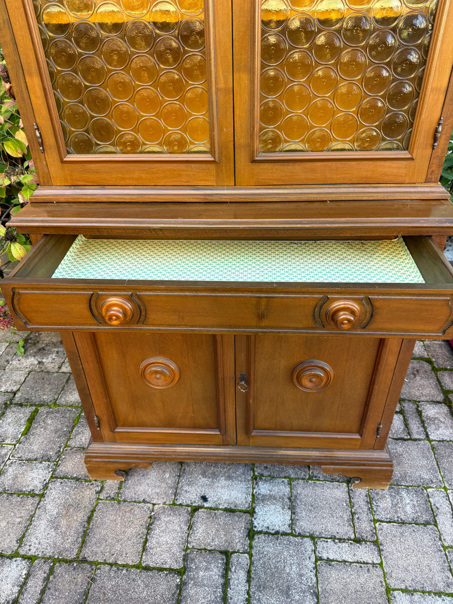 Vetrinetta due pezzi in legno