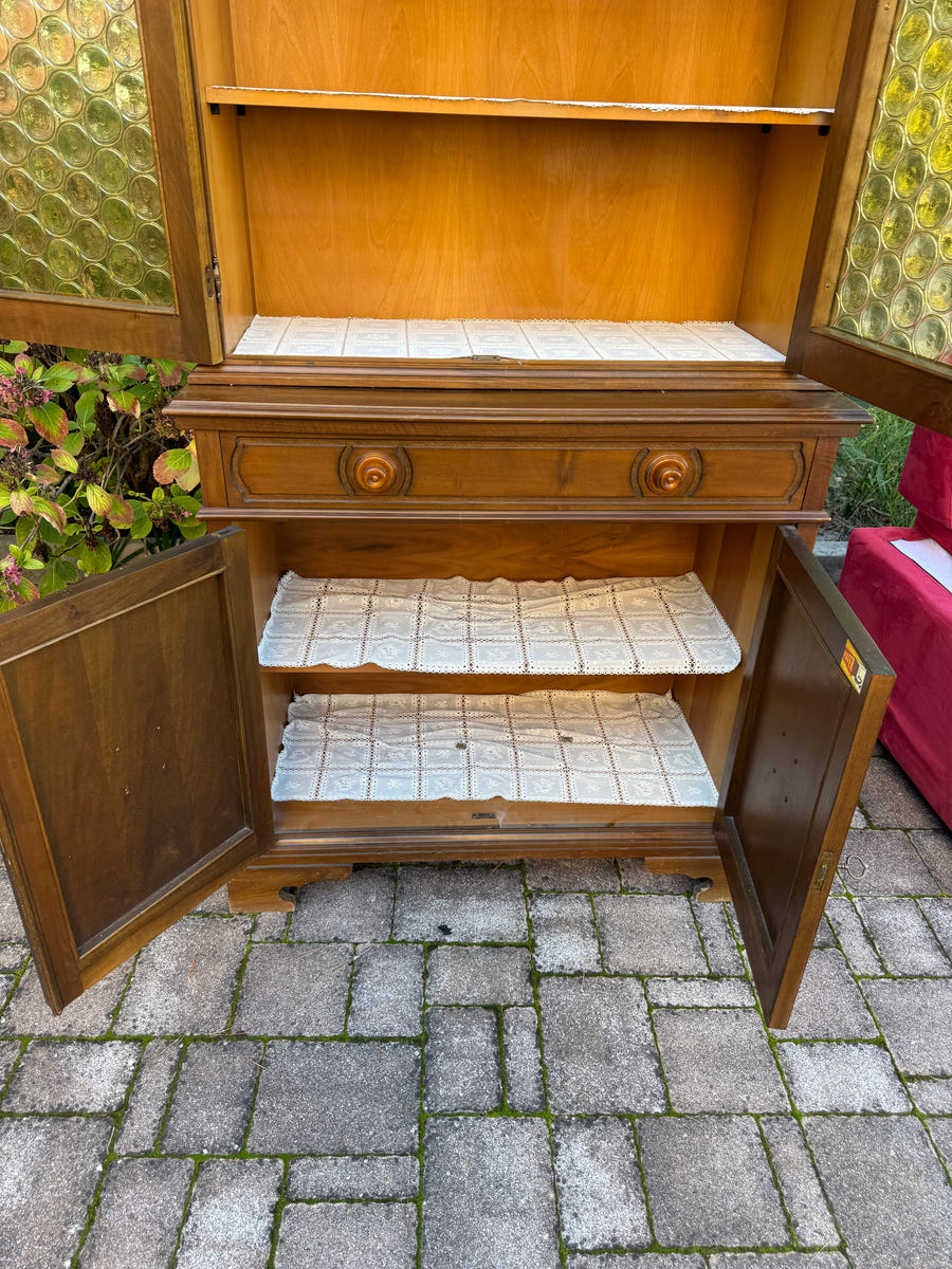 Vetrinetta due pezzi in legno