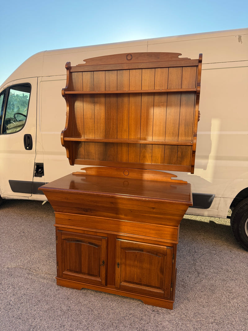 Madia e piattaia DEL TONGO in legno