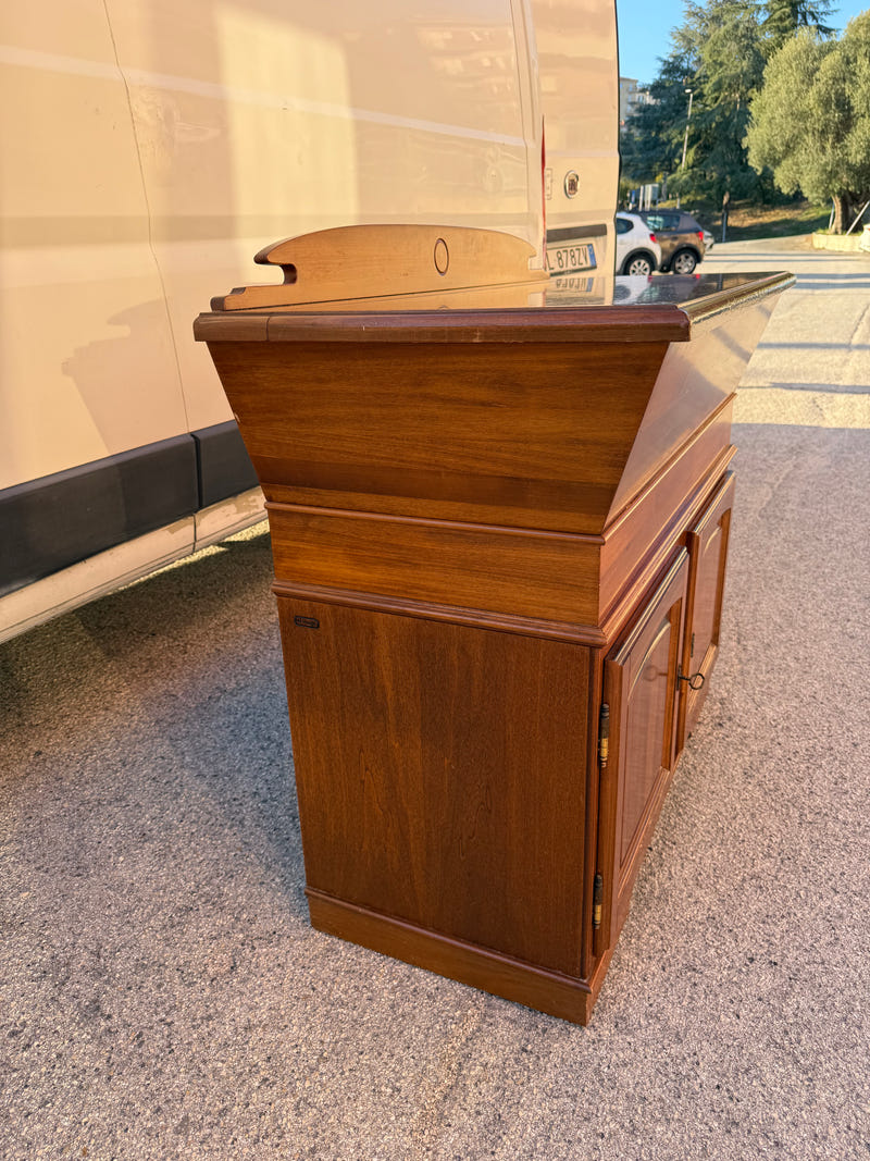 Madia e piattaia DEL TONGO in legno