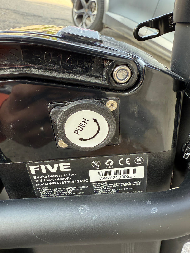 Bici elettrica pieghevole Wayel E-Big 36V