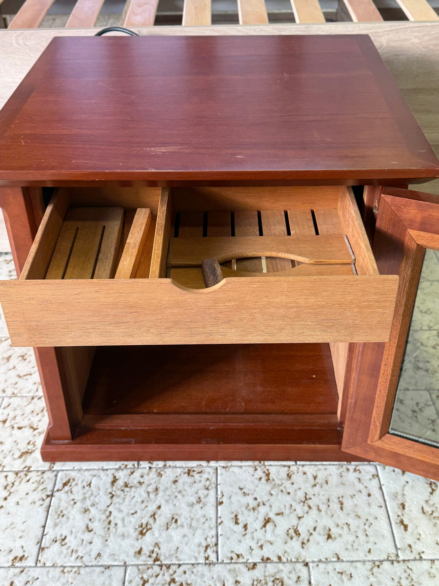 Vetrina in legno UMIDIFICATORE SIGARI