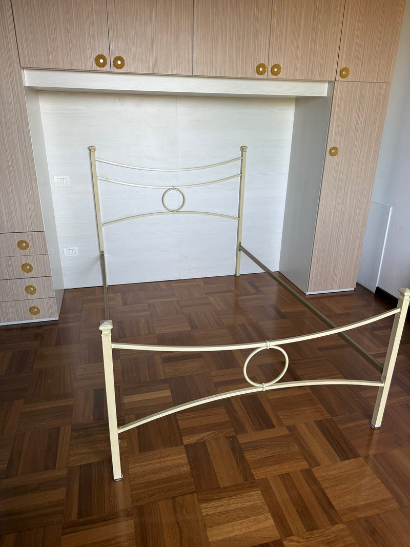 Camera a ponte con letto 1 piazza e mezza e rete