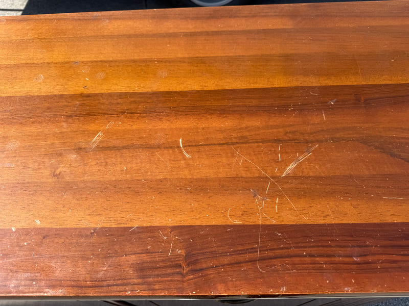 Credenza bassa in legno