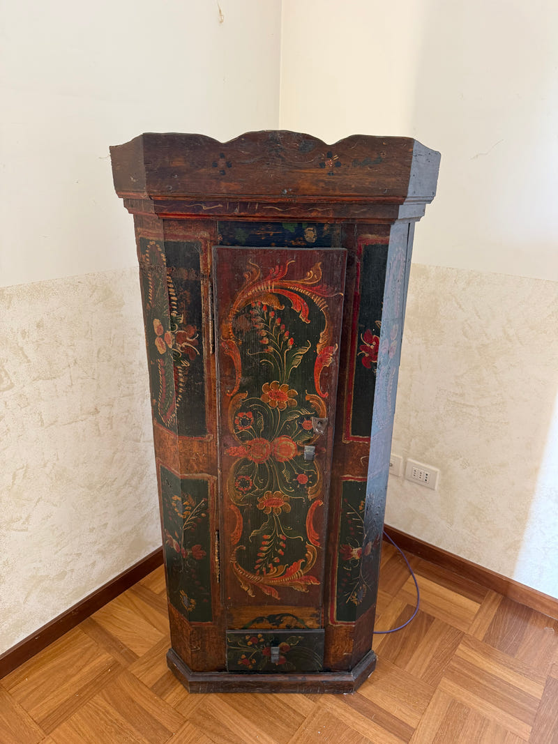 Angoliera in legno Spagnola fine ‘800