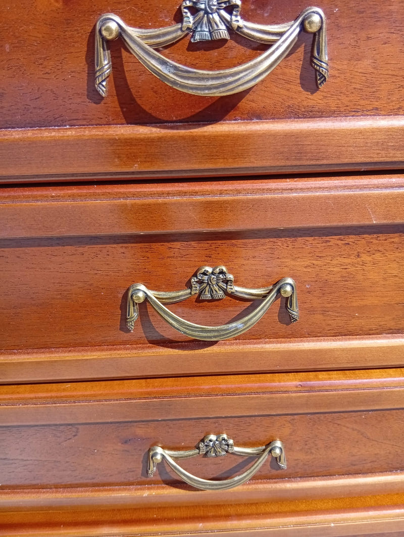 Credenza in legno MASSON MATIÉE con piana in vetro