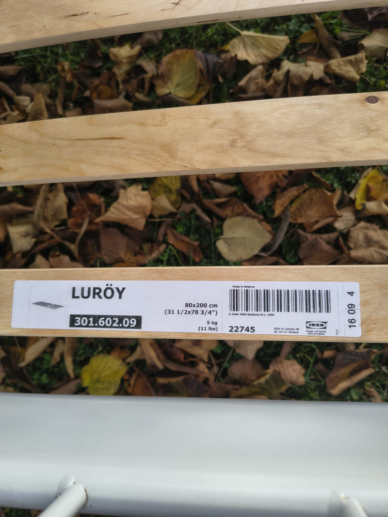 Letto matrimoniale IKEA con rete varie quantità disponibili