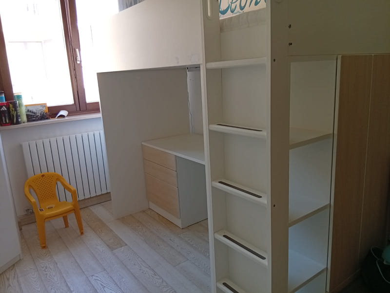 Cameretta a soppalco IKEA